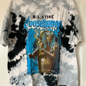 Tie Dye Goosebumps T-shirt. Great colors and ready to be yours!